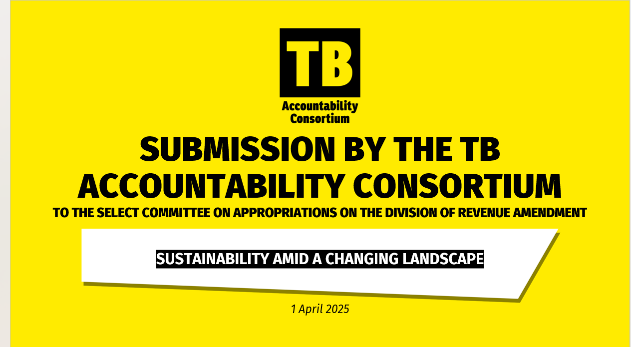 TBAC Budget Submission presentation