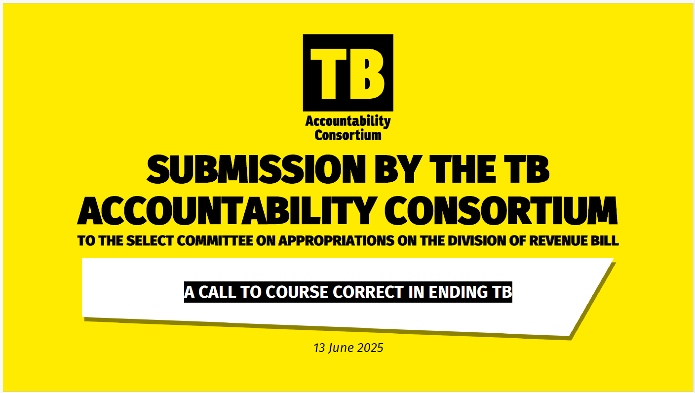 June 2025 TBAC Budget submission Presentation